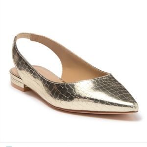 Tedi-pu Pointed toe flat.